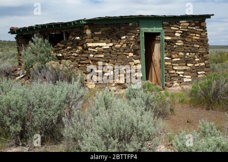 Le rock sudiste, Écart Camp Ranch, Burns District Bureau de la gestion des terres, de l'Oregon Banque D'Images