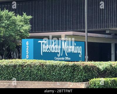 Dallas, États-Unis. 27 mai 2020. Photo prise le 27 mai 2020 montre mardi matin Siège à Dallas, Texas, États-Unis. Mardi matin, un détaillant américain hors prix a déposé une demande de protection contre la faillite dans le contexte de la pandémie COVID-19, a déclaré la société mercredi. Crédit : Dan Tian/Xinhua/Alay Live News Banque D'Images