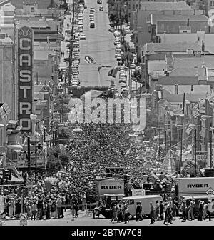 Castro Street Fair à San Francisco le 20 août 1978 Banque D'Images