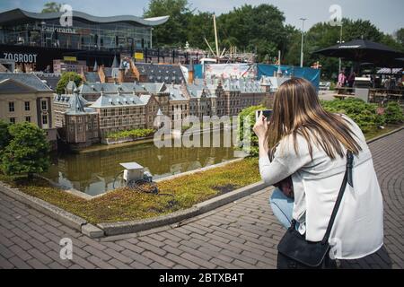 Miniature pays-Bas à l'exposition en plein air de Madurodam Banque D'Images