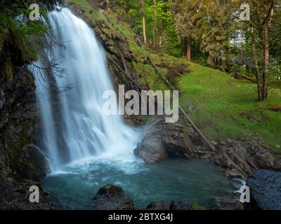 Chutes d'eau de Giessbach, Suisse Banque D'Images