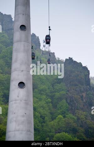 Tefefeferic de Thale, montagnes Harz, Allemagne Banque D'Images