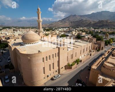 Mosquée du Sultan Qaboos, Nizwa, Sultanat d'Oman, Moyen-Orient Banque D'Images