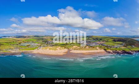 Croyde Beach, Croyde, North Devon, Angleterre, Royaume-Uni, Europe Banque D'Images