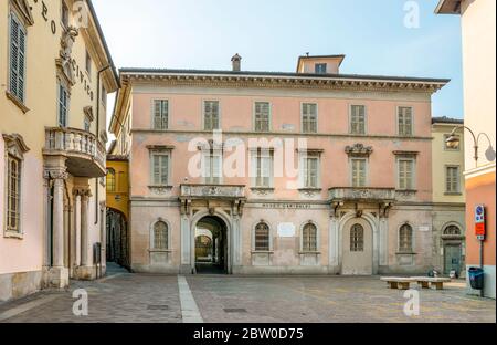 Museo Storico Garibaldi, un musée dédié à Giuseppe Garibaldi, Côme, Italie Banque D'Images