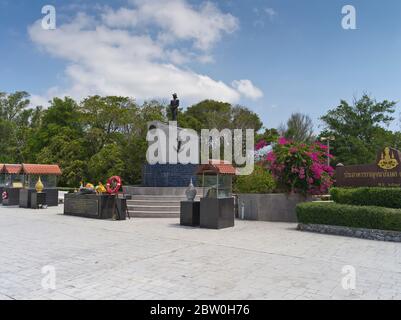 dh Promthep Cape Phra Prom Area PHUKET THAÏLANDE Thai Memorial Banque D'Images