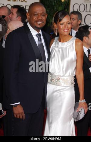 Forest Whitaker, Keisha Whitaker au 64ème Golden Globe Awards - arrivées au Beverly Hilton à Beverly Hills, CA. L'événement a eu lieu le lundi 15 janvier 2007. Photo par: SBM / PictureLux - référence du fichier # 34006-976SBMPLX Banque D'Images