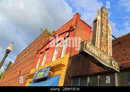 Quartier historique de la 4e Avenue, Birmingham, Alabama, États-Unis Banque D'Images