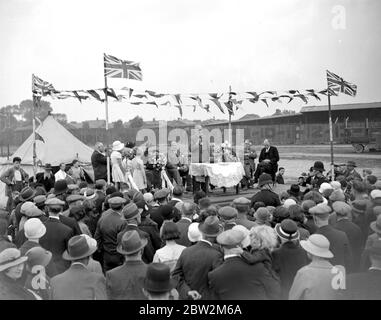 Old Fair à Woolwich, Londres. 3 novembre 1934 Banque D'Images