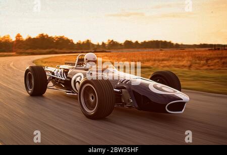 Eagle Formule 1 1966. DaN Gurney -Westlake V12 car 'All American Racers' équipe Banque D'Images