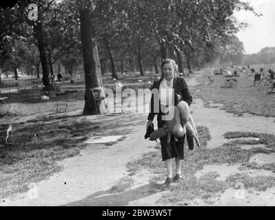 Princesse de Rohan , pour être conseiller en tenue vestimentaire dans le Gouvernement russe . 22 septembre 1935 Banque D'Images