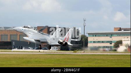 MDD F-15D Eagle, 715, de 133 Sqn, de la Force aérienne israélienne à la RAF Waddington pendant Excercise Cobra Warrior, Waddington, Royaume-Uni, 4 septembre 2019. Banque D'Images