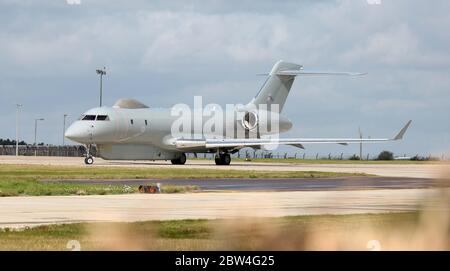 Raytheon Sentinel R1, ZJ692, du 5 Sqn, Royal Air Force à la RAF Waddington pendant Excercise Cobra Warrior, Waddington, Royaume-Uni, 4 septembre 201 Banque D'Images