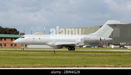 Raytheon Sentinel R1, ZJ692, du 5 Sqn, Royal Air Force à la RAF Waddington pendant Excercise Cobra Warrior, Waddington, Royaume-Uni, 4 septembre 201 Banque D'Images