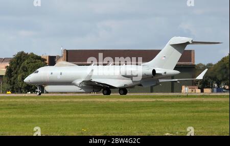 Raytheon Sentinel R1, ZJ692, du 5 Sqn, Royal Air Force à la RAF Waddington pendant Excercise Cobra Warrior, Waddington, Royaume-Uni, 4 septembre 201 Banque D'Images