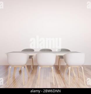 espace de travail commun, salle de réunion, mur de brainstorming pour l'espace de travail Banque D'Images