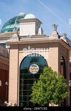 Manchester, Royaume-Uni. 29 mai 2020. L'image montre le centre INTU Trafford de Manchester qui a publié des détails sur la façon dont il soutiendra en toute sécurité le g Banque D'Images