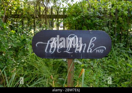 Chalet historique avec toit de chaume, Copford, Essex, Royaume-Uni Banque D'Images