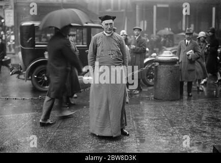 Le 25ème anniversaire de l'évêque de Londres . L'évêque de Londres . 30 avril 1926 Banque D'Images