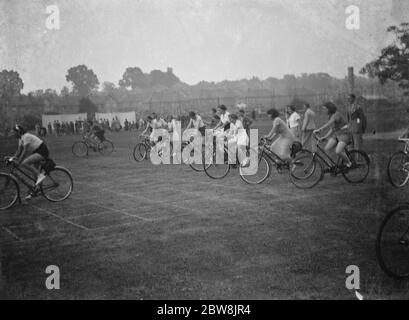 Kolster Brandes Sport . Course cycliste . 14 août 1937 Banque D'Images