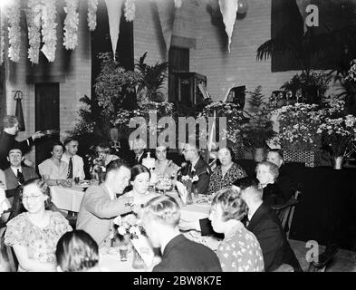 Mlle Haken ' s fête d'âge . 1935 . Banque D'Images