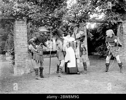 Un spectacle à Orpington , Kent 1935 Banque D'Images