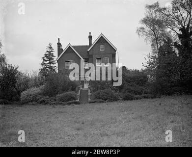 Maison de maternité Riseley à Horton Kirby . 1938 Banque D'Images