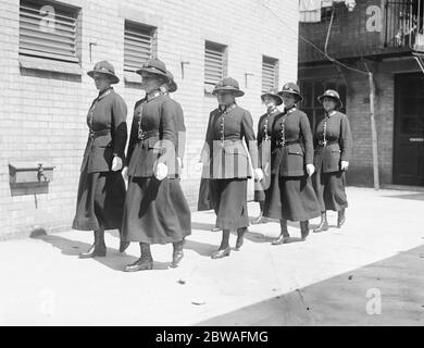 Prise pour M. Garai ( Keystone ) police féminine 15 décembre 1922 Banque D'Images