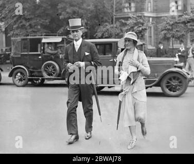 Eton contre le cricket de Harrow au terrain de cricket de Lord et Lady Astor 1931 Banque D'Images