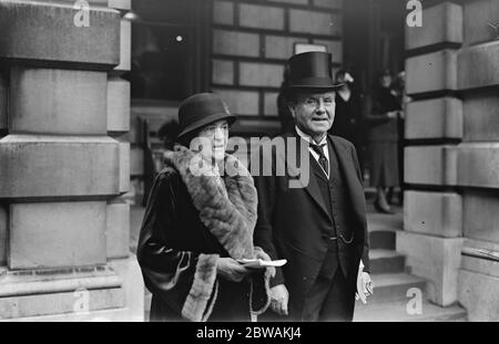 Journée privée de vue à l'Académie royale Lord et Lady Wakefield 1933 Banque D'Images