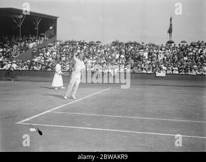 Championnats de tennis sur gazon à Wimbledon Doust Banque D'Images