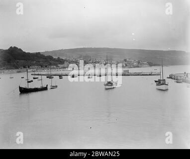 Lyme Regis . 1925 Banque D'Images