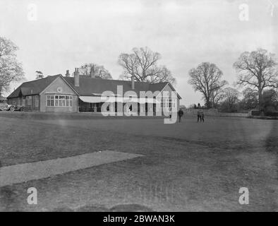 Club de golf Edgware Banque D'Images