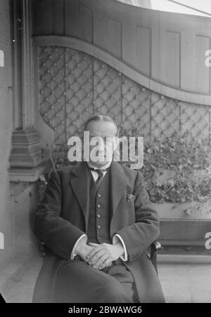 Nouveau chancelier de l’Échiquier . M. Stanley Baldwin . 21 octobre 1922 Banque D'Images