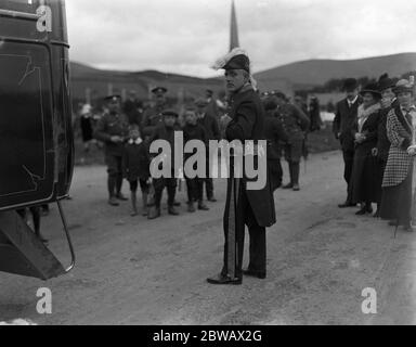 Le tournage de ' The Manxman ' , un conte d'amour étoilé sur l' île de Man . Réalisé par George Loane Tucker et avec Elisabeth Risdon . 1916 Banque D'Images