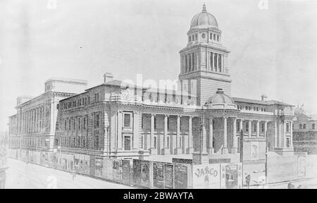 Johannesburg en Afrique du Sud . L'hôtel de ville 11 mars 1922 Banque D'Images