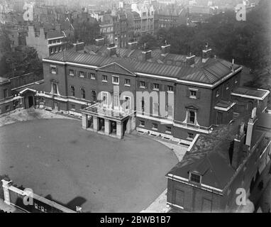 Devonshire Maison des Ducs de Devonshire aux XVIIIe et XIXe siècles 19 mai 1920 Banque D'Images