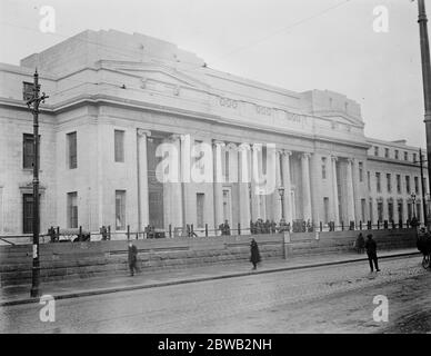 La session fatidique de Dail et de la colonie du Dail Eireann s'est ouverte au New University College de Dublin, le 15 décembre 1921 Banque D'Images