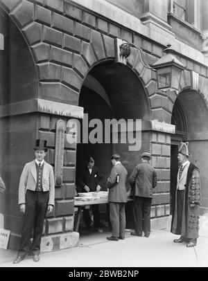 Prêt de la Banque d'Angleterre pour la nouvelle guerre juin 1915 Banque D'Images