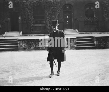 Assemblée nationale du conseil missionnaire de l'Église d'Angleterre . Réception annuelle dans le Grand Hall , l'église , Westminster . Archevêque de Canterbury de THA . 14 juillet 1925 Banque D'Images