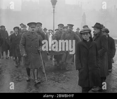 Scène dans le quartier de la grande explosion 23 janvier 1917 Banque D'Images