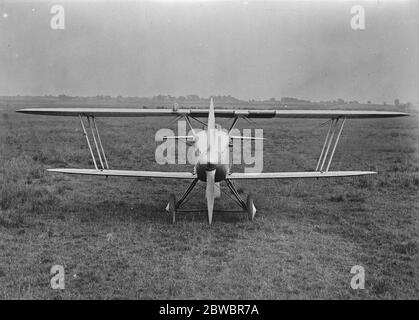 Le fairey ' Firefly ' . Le dernier scout monoplace produit par la Fairey Aviation Co , qui est le plus rapide au monde , avec le moteur Fairey ' Felix ' . 26 juin 1926 Banque D'Images