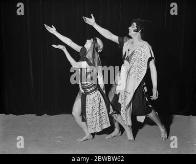 Le Miroir Juif au Pavillon de Londres . 3 mars 1926 Banque D'Images