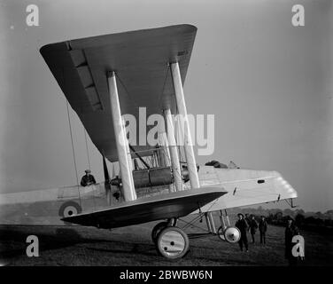 Tous les transporteurs aériens de Mail ont effectué des essais pour le service postal britannique à l'aérodrome de Norwich . 19 septembre 1923 Banque D'Images