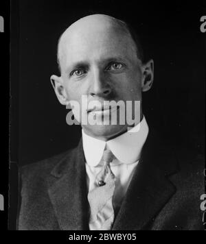 L J Cole ( autorité américaine sur l'élevage , délégué à la Conférence écossaise sur l'élevage des bovins tenue à Édimbourg en juillet 1924 , Chef de la Division de l'élevage des animaux de Washington . 16 juin 1924 Banque D'Images