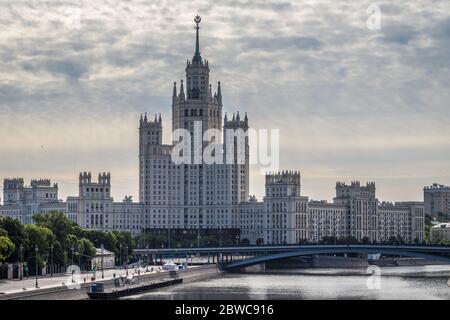 Belle horizon de Moscou Banque D'Images