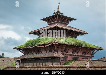 PATAN, LALITPUR, NÉPAL - 15 AOÛT 2018 : complexe du Palais Royal de Patan, place Patan Durbar - Lalitpur, Népal Banque D'Images