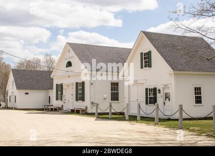 Salisbury est un petit village rural où le père de Daniel Webster a été l'un des premiers colons. La vieille maison de Daniel reste dans cette région comme un petit ho Banque D'Images