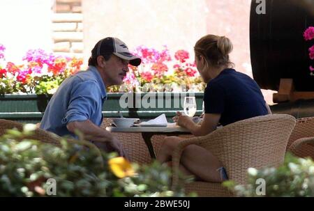 Malaga, Espagne. 31 mai 2020. Acteur Antonio Banderas avec Maria Casado finaliser les détails de son nouveau projet à Malaga crédit: CORGON PRESSE/Alay Live News Banque D'Images