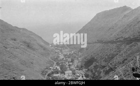 Jamestown Island de Sainte-Hélène , où Napoléon a été emprisonné Océan Atlantique Sud. Elle fait partie du territoire britannique d'outre-mer de Sainte-Hélène, Ascension et Tristan da Cunha Banque D'Images